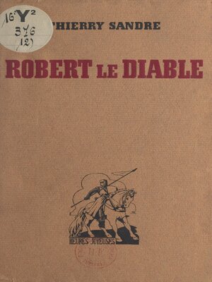 cover image of Robert le diable
